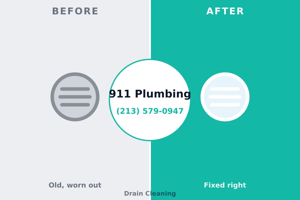 Before and after: plumbing repair Eatonton, GA